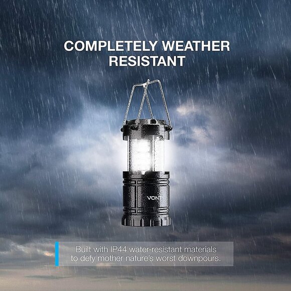 2 Pack LED Camping Super Bright Portable Lanterns - Picture 5 of 6